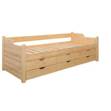 Etsberger Fenyő Ágykeret - 4+1 Fiók - 80x200 cm ágy és ágykellék
