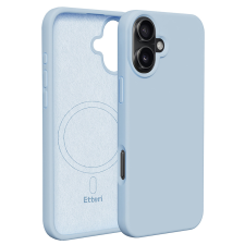 Etteri Silicone MagSafe-kompatibilis tok iPhone 16 Plus - világoskék tok és táska