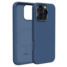 Etteri Silicone MagSafe-kompatibilis tok iPhone 16 Pro Max - sötétkék tok és táska