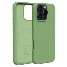 Etteri Silicone MagSafe-kompatibilis tok iPhone 16 Pro Max - világoszöld tok és táska