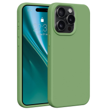 Etteri Silicone tok iPhone 15 Pro Max - világoszöld tok és táska