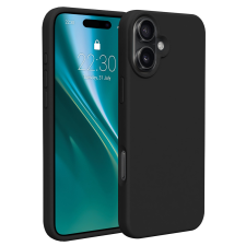 Etteri Silicone tok iPhone 16 Plus - fekete tok és táska