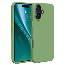 Etteri Silicone tok iPhone 16 - világoszöld tok és táska