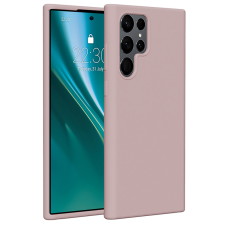 Etteri Silicone tok Samsung Galaxy S22 Ultra - halvány rózsaszín tok és táska