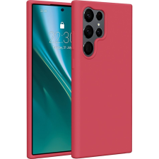 Etteri Silicone Tok Samsung Galaxy S23 Ultra - Málnapiros (GSM183555) tok és táska