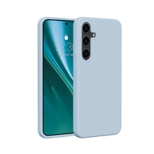 Etteri Silicone tok Samsung Galaxy S25 - világoskék tok és táska