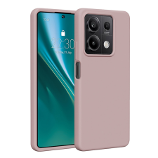 Etteri Silicone tok Xiaomi Redmi Note 13 5G - halvány rózsaszín tok és táska