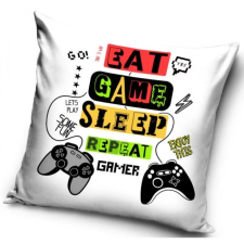 EU Gamer mintás párnahuzat 40x40 cm Nr3 lakástextília