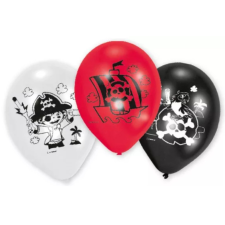 EU Kalóz Ship léggömb, lufi 5 db-os 22,8 cm Nr2 party kellék