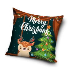 EU Merry Christmas, Karácsony párnahuzat 40x40 cm Nr7 lakástextília