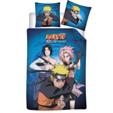 EU Naruto Ninja Trio ágyneműhuzat 140×200 cm, 63×63 cm microfibre babaágynemű, babapléd