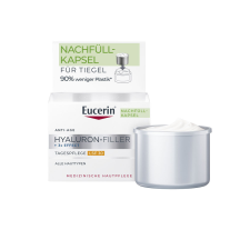 Eucerin Hyaluron-Filler +3x effect ráncfeltöltő nappali arckrém SPF30 öko-utántöltő (50ml) arckrém