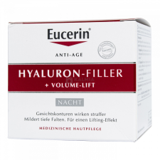 Eucerin Hyaluron-filler + Volume-Lift bőrfeszesítő éjszakai arckrém 50 ml arckrém