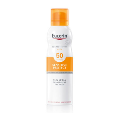 Eucerin Sun Oil Control Dry Touch színtelen napozó aerosol spray FF50 (200ml) naptej, napolaj
