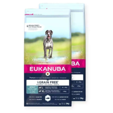Eukanuba Adult Grain Free Large Ocean Fisch 2x3kg kutyaeledel