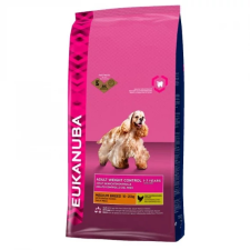  Eukanuba Adult Medium Breed Weight Control kutyatáp 15kg kutyaeledel