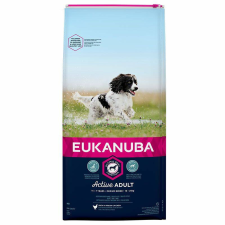 Eukanuba Adult Medium kutyatáp 15kg kutyaeledel