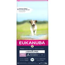 Eukanuba Puppy & Junior Grain Free Small&Medium Ocean Fisch 12kg kutyaeledel