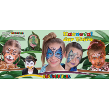 Eulenspiegel arcfesték - Állatok karneválja 12 színű paletta &quot;Karneval der Tiere&quot; arcfesték