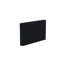 Eurad Plus 22k 600x1000 mm kétsoros acéllemez fekete lapradiátor, 1995 W fűtőtest, radiátor