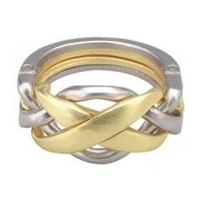 Eureka ! Cast Silver - Ring Ördöglakat logikai játék