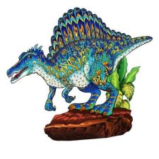 Eureka Fa puzzle – Szpinoszaurusz (FSC-wood) puzzle, kirakós