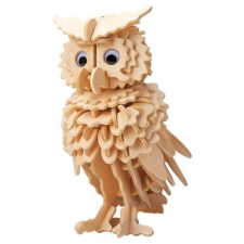 Eureka Gepetto's Workshop - Bagoly - 3D fapuzzle, 473170 puzzle, kirakós