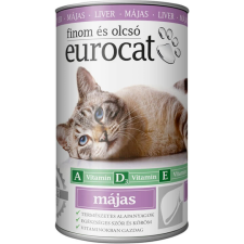  Euro Cat Konzerv Máj – 12×415 g macskaeledel
