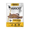  Euro Cat Pouch Macskaeledel (Csirke és Máj) - 85 g