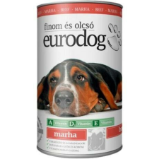  EURO DOG kutyakonzerv marhahússal 415g kutyaeledel