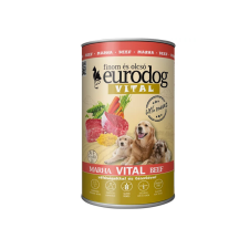 ,Euro Pet, Euro Dog Vital marhás kutyakonzerv - 1240 g kutyaeledel