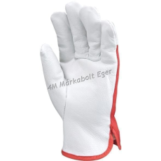 Euro Protection Bőrkesztyű (piros, 8)