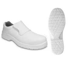 Euro Protection Cipő Okenite (S2 SRC) bebújós acélkaplis csúszásbiztos antisztatikus fehér 38 munkavédelmi cipő