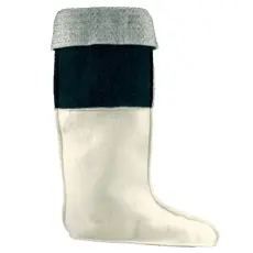 Euro Protection Csizmabélés magas szárú téli PVC/bőr csizmák téliesítésére sötétszürke 36-37