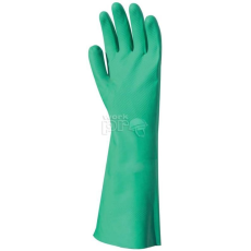 Euro Protection Kesztyű 50cm hosszú nitril plus sav/lúg/olaj/zsír/vegyszerálló zöld 10