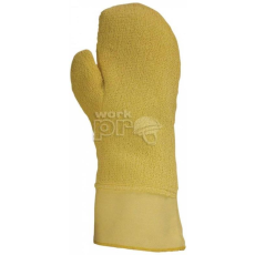 Euro Protection Kesztyű egyujjas 39cm-es hurkolt kevlár (500°C) plusz hőszigetelő béléssel sárga 10