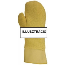 Euro Protection Kesztyű egyujjas kevlár 30cm sárga 10