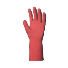 Euro Protection Kesztyű háztartási gumikesztyű természetes latex anyagú rózsaszín 7