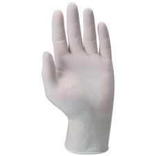 Euro Protection Kesztyű latex vizsgálókesztyű púderozott (100db/csomag) fehér 8_M védőkesztyű