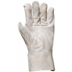 Euro Protection Kesztyű marhahasítás 7cm-es mandzsettával fehér 10