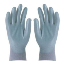 Euro Protection Kesztyű tenyéren mártott poliuretán szellőző kézhát (100%nylon) szürke 10 védőkesztyű