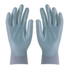Euro Protection Kesztyű tenyéren mártott poliuretán szellőző kézhát (100%nylon) szürke 8
