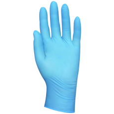 Euro Protection Nitril, kék vizsgálókesztyű, púdermentes