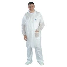 Euro Protection Polipropilén látogató köpeny 41113-16 (fehér, XXL)