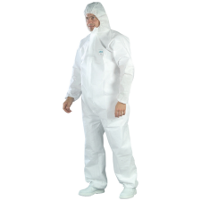 Euro Protection Td háromrétegű sms pp kapucnis overál 44103-05 (fehér, L) munkaruha