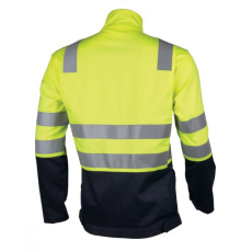 Euro Protection Thor xpert mr sötétkék védőkabát (HV sárga, XL)