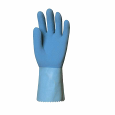 Euro Protection Védőkesztyű vegyszerálló latex érdesített