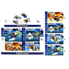 Euro-Trade Építőjáték Alleblox Space Team 50-60db/4változat barkácsolás, építés