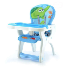 EURObaby HB-GY02 Multifunkcionális etetőszék - Kék etetőszék