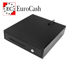 EuroCash E3336D közepes méretű pénztárgép fiók, pénztárgép kassza - fekete pénztárgép